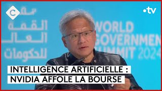 Nvidia, l’intelligence artificielle reine de Wall Street - L’Édito - C à vous - 23/02/2024