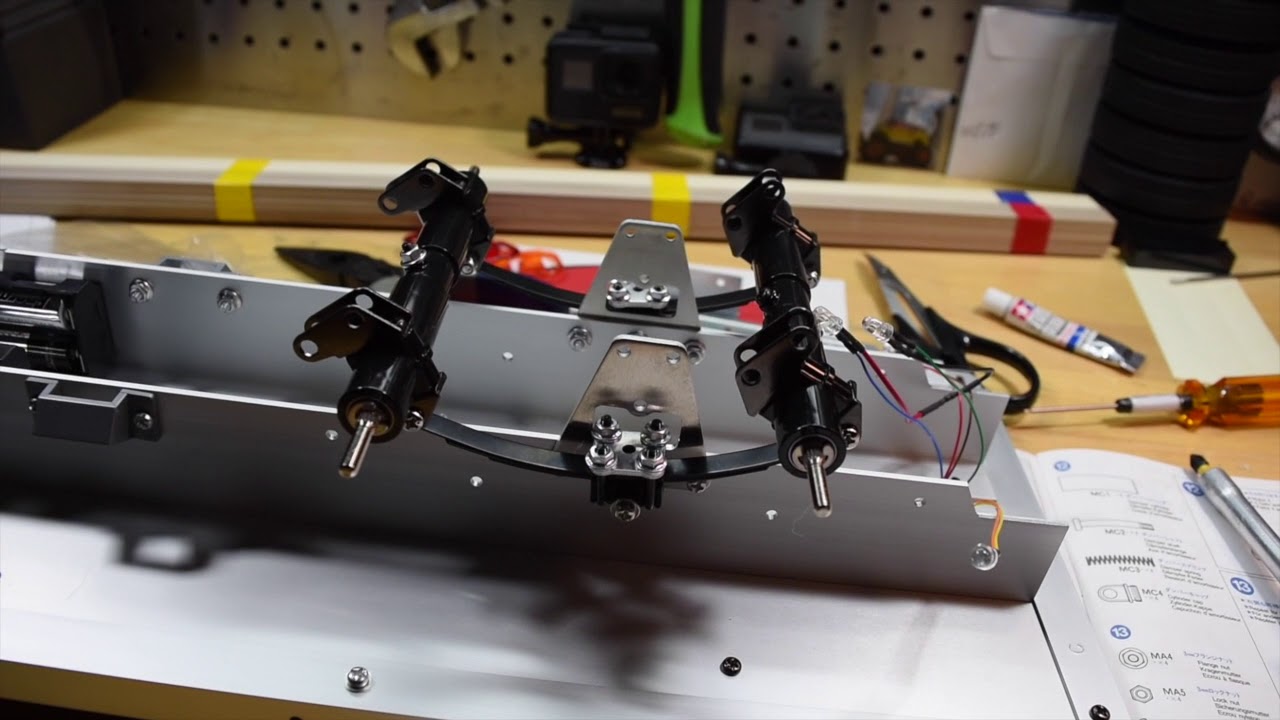 Tamiya Semi-Trailer Build Pt 3! - YouTube