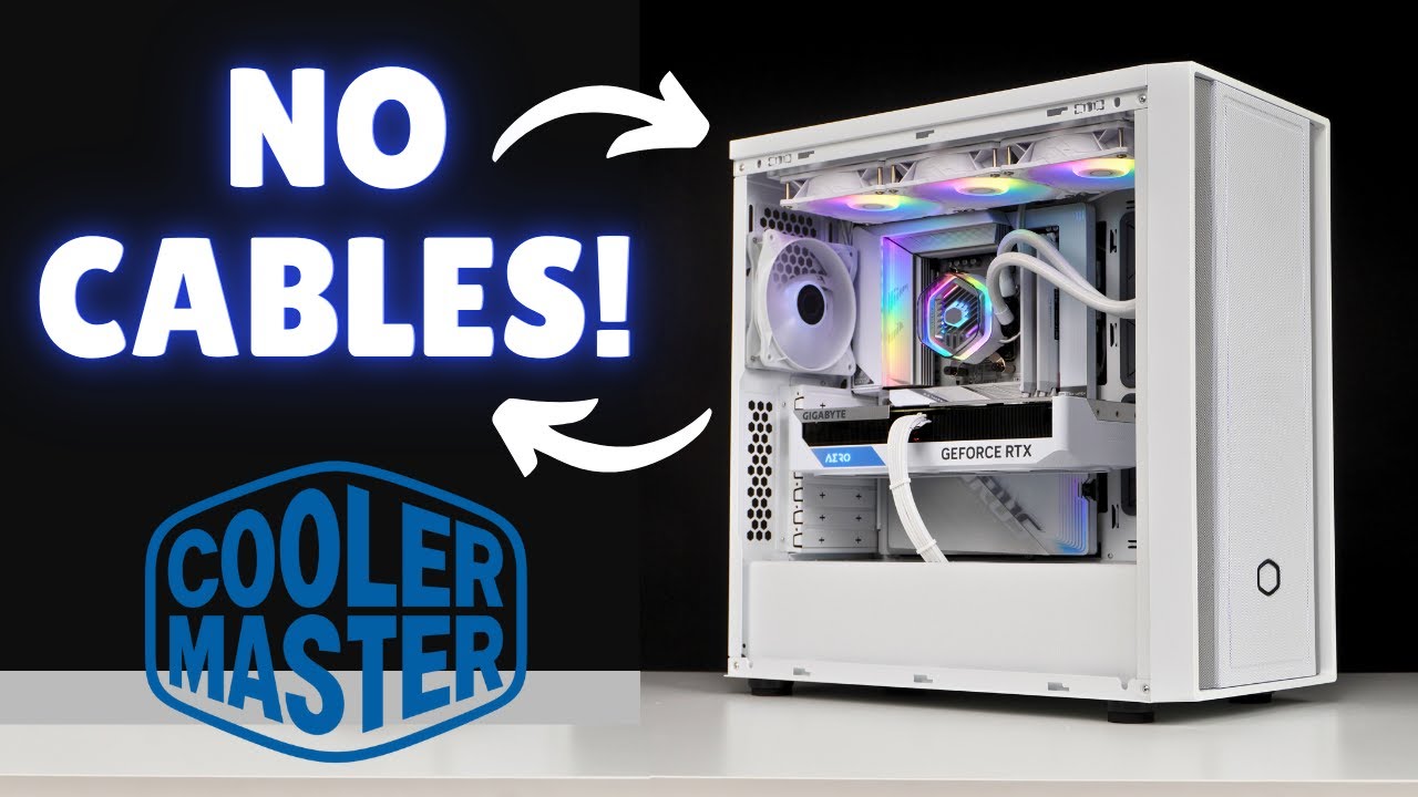 The Cleanest White Build?! | BTF Master Box 600 Build | B650E 