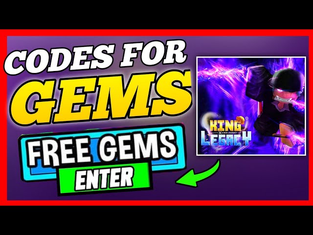 🔴 Code Redeem King Legacy Terbaru