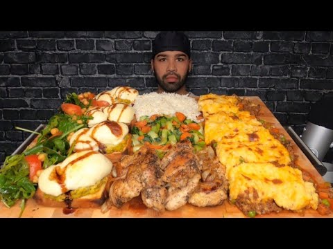(ASMR) HELLO FRESH MUKBANG