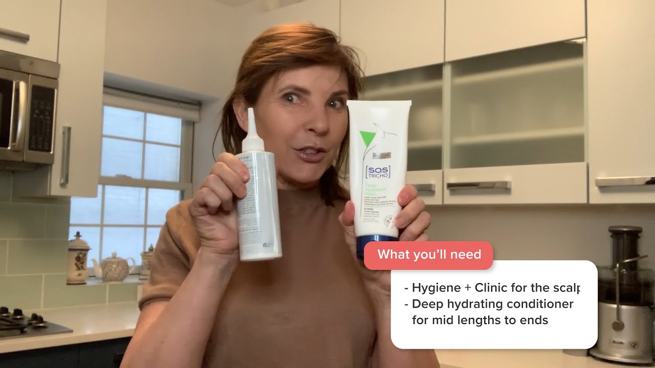 How to Apply Salon Hair Treatments While You're at Home - YouTube