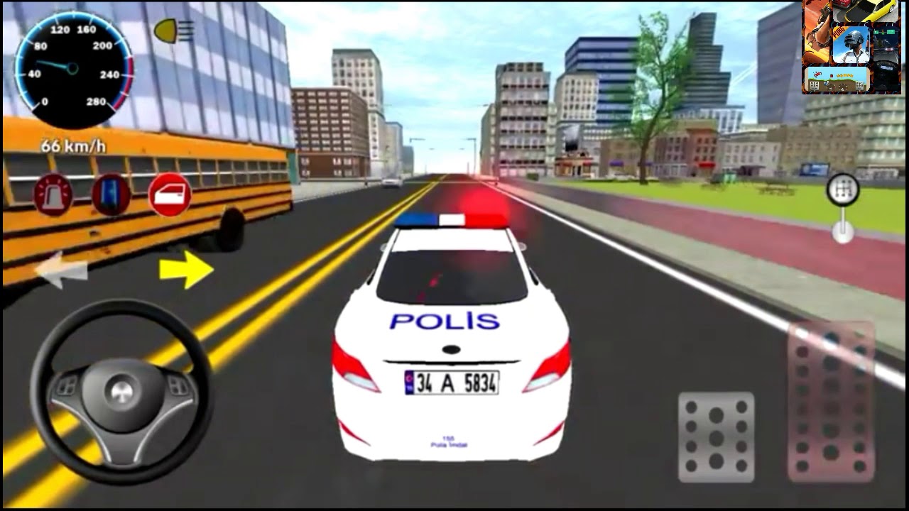 police car game