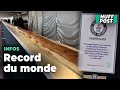 Le record de la plus longue baguette de pain du monde est dsormais dtenu par la france