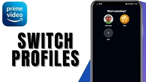 How To Switch Profiles On Prime Video