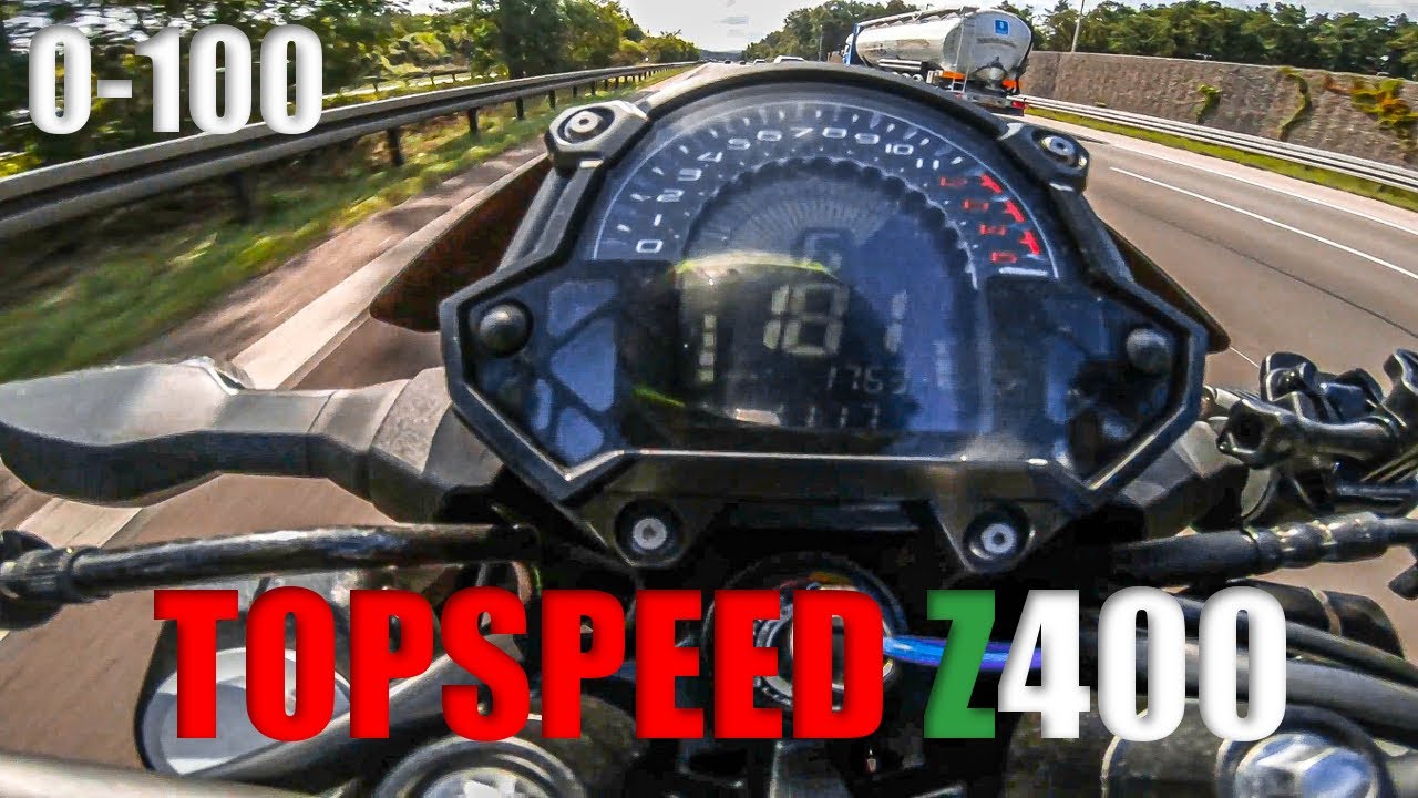 Kawasaki Z400 | | 0-100 - YouTube