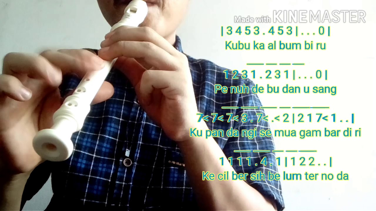 RECORDER COVER - MELLY GOESLAW BUNDA (SPESIAL BUAT ALM IBU SAYA)