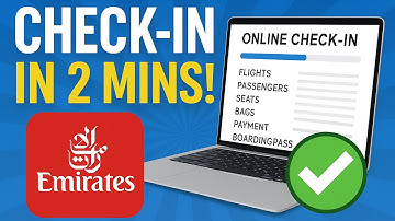 How to online check in Emirates airline