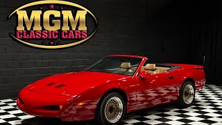 1991 Pontiac Firebird Trans Am Convertible - WS6 - FOR SALE! - CALL! 1996 Pontiac Firebird Convertible For Sale