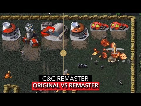 COMMAND & CONQUER REMASTER - SIDE BY SIDE COMPARISON | FIRST EXTENDED GAMEPLAY Teaser [2019]