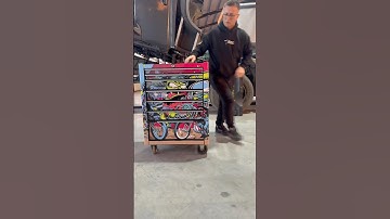 Custom Wrap Snap-On ToolBox #tibiflorescu #snapon #toolbox #mechanic #skin #wrap