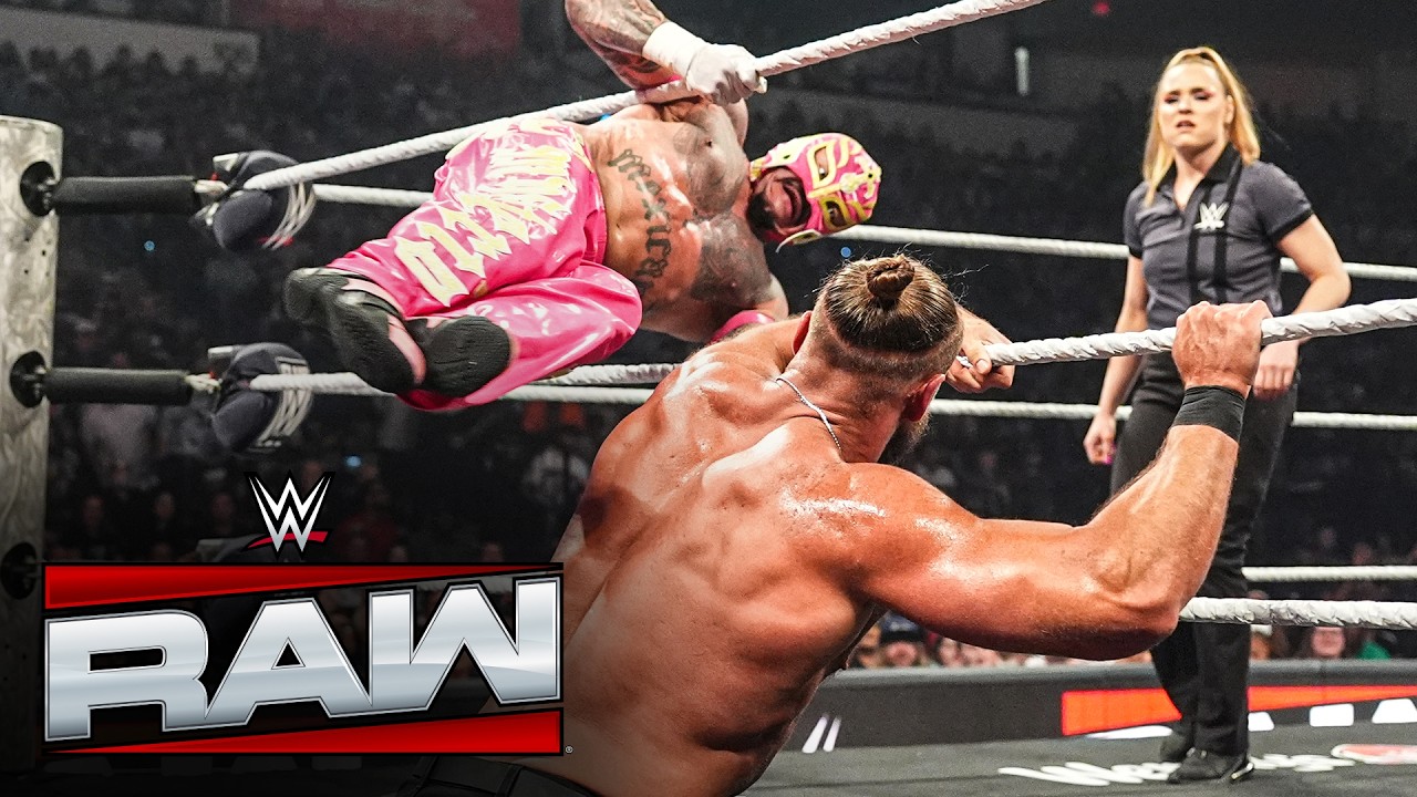 Rey Mysterio derrota a Big Cass con ayuda de Dragon Lee