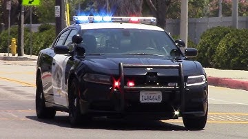 CHP New Dodge Charger Responding