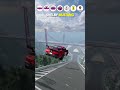 Which Car Can Jump The Longest?🧐 #beamngdrive #cars #short #shorts #usa #trending #gaming