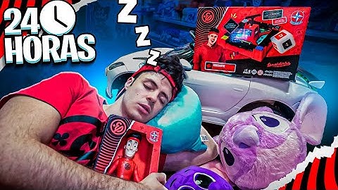 PASSEI A NOITE EM UMA LOJA DE BRINQUEDOS SEM NINGUÉM SABER!