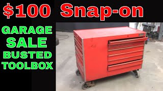 Vintage Big Snap-on airport Toolbox Full restoration. by Mustie1 254,673 views 1 month ago 1 hour, 39 minutes