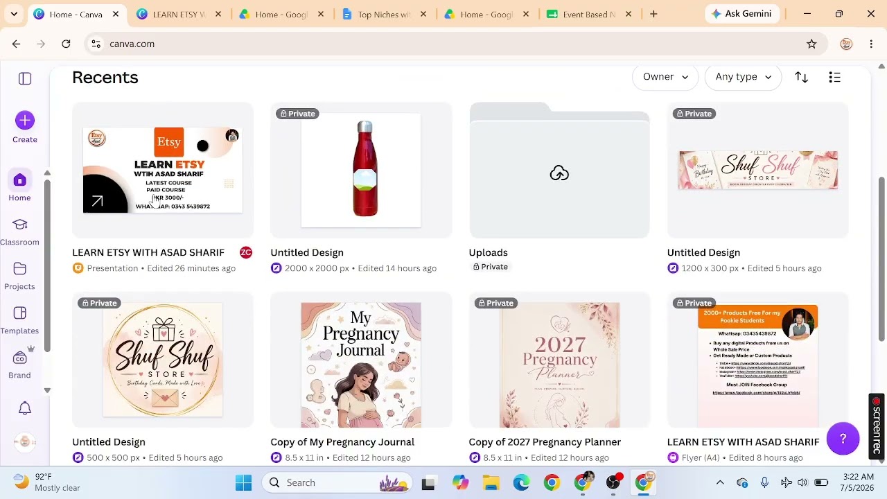 Lect 5 Digital Product Making Birthday Card