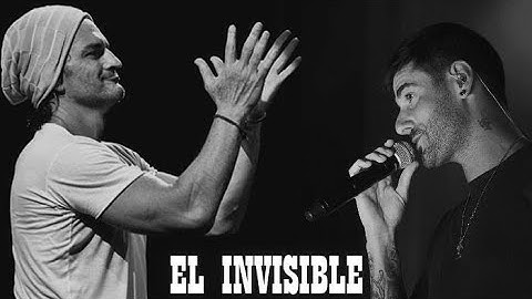 EL INVISIBLE - Ricardo Arjona ft Melendi (Letra/Lyrics)