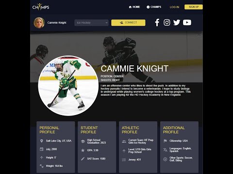 Why Create a Champs App Profile?