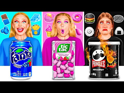 Food of The Same Colors Challenge | Edible Battle