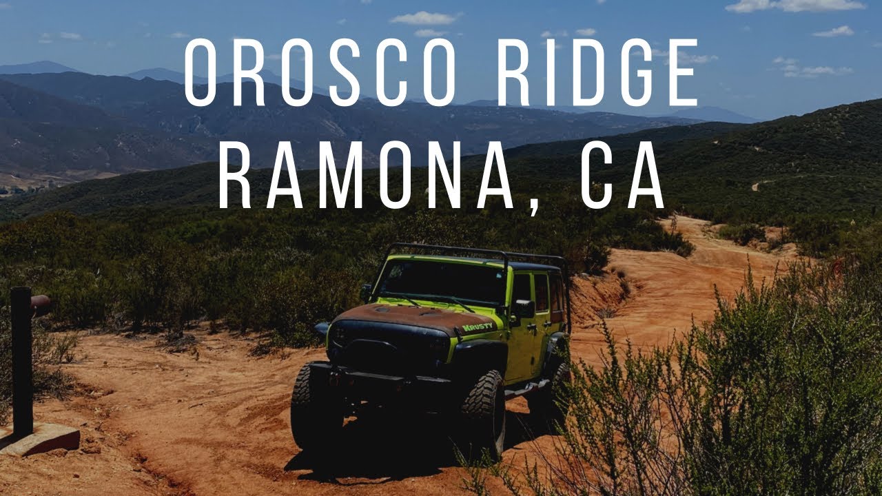 Orosco Ridge Offroading in Pamo Valley Ramona Ca YouTube