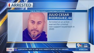Man arrested for disregarding child support orders