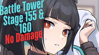M6W1 Miyabi!!!! / No Damage Stage 155 & 160 / New Battle Tower / Zenless Zone Zero!!!