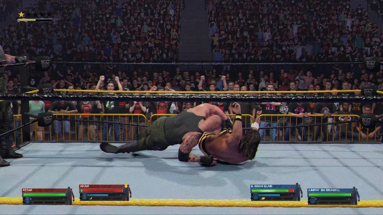 WWE 2K24. Authors of Pain vs Killer Bees.