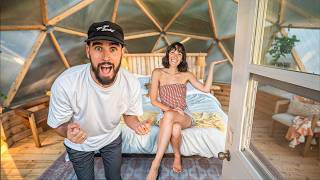 Thumbnail for We Built a Luxury Guest Cabin in Our Greenhouse
