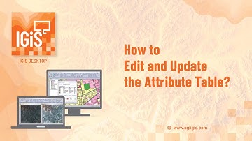 Edit and Update Attribute Table