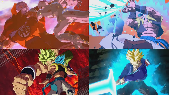 Dragon Ball FighterZ All Dramatic Finishes