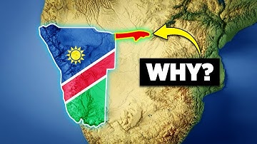 Why Namibia Has A Panhandle