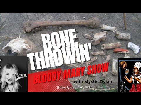 throwin' 'dem bones in New Orleans. Voodoo Paranormal: Inside w Marie laveau