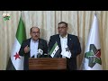 عبدالرحمن مصطفى المكلف بتشكيل الحكومة السورية المؤقتة: