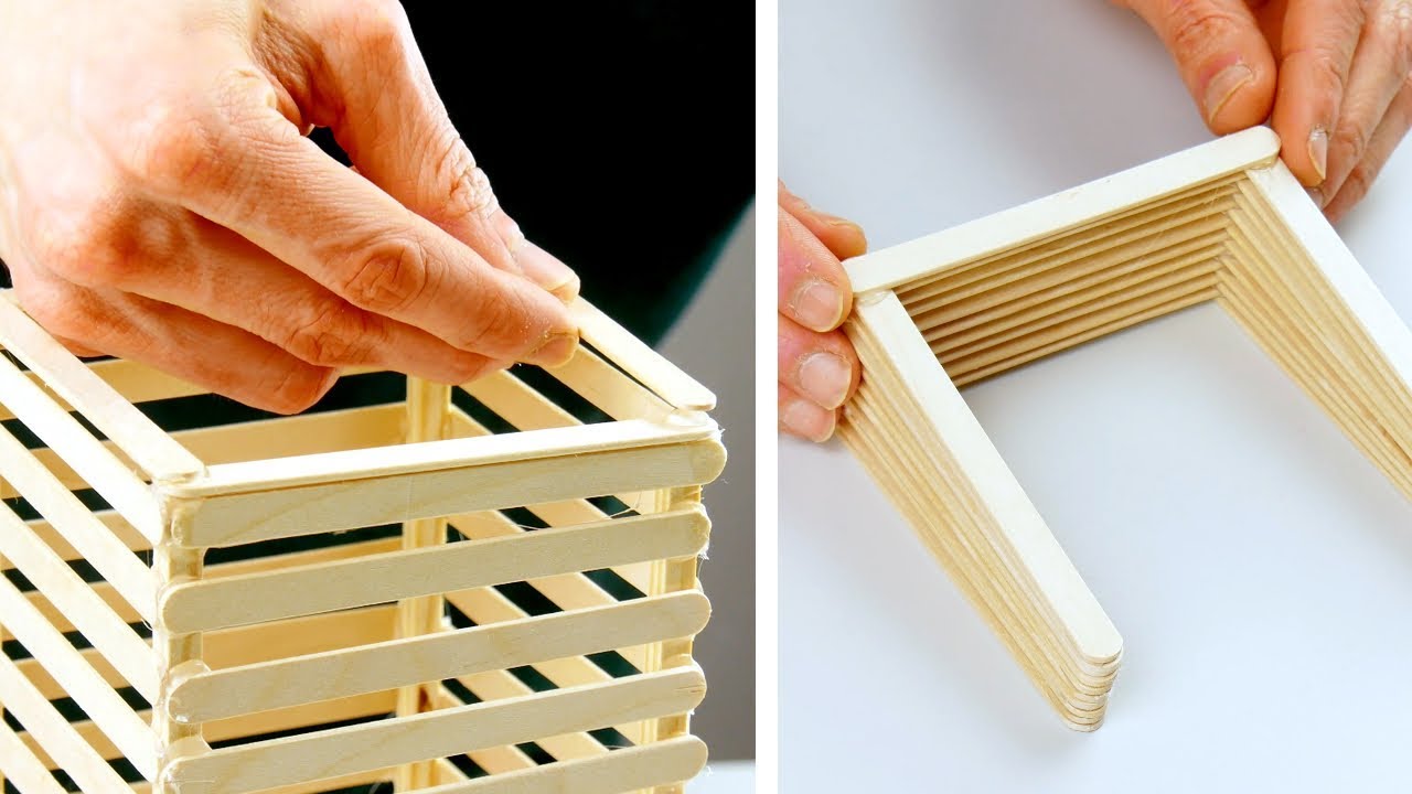 2 Awesome DIY Popsicle Stick Crafts 