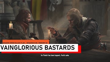 Assassin Creed Black Flags IV Walkthrough - Sequence 8 Memory 2 - Vainglorious Bastard (4K - 50 FPS)