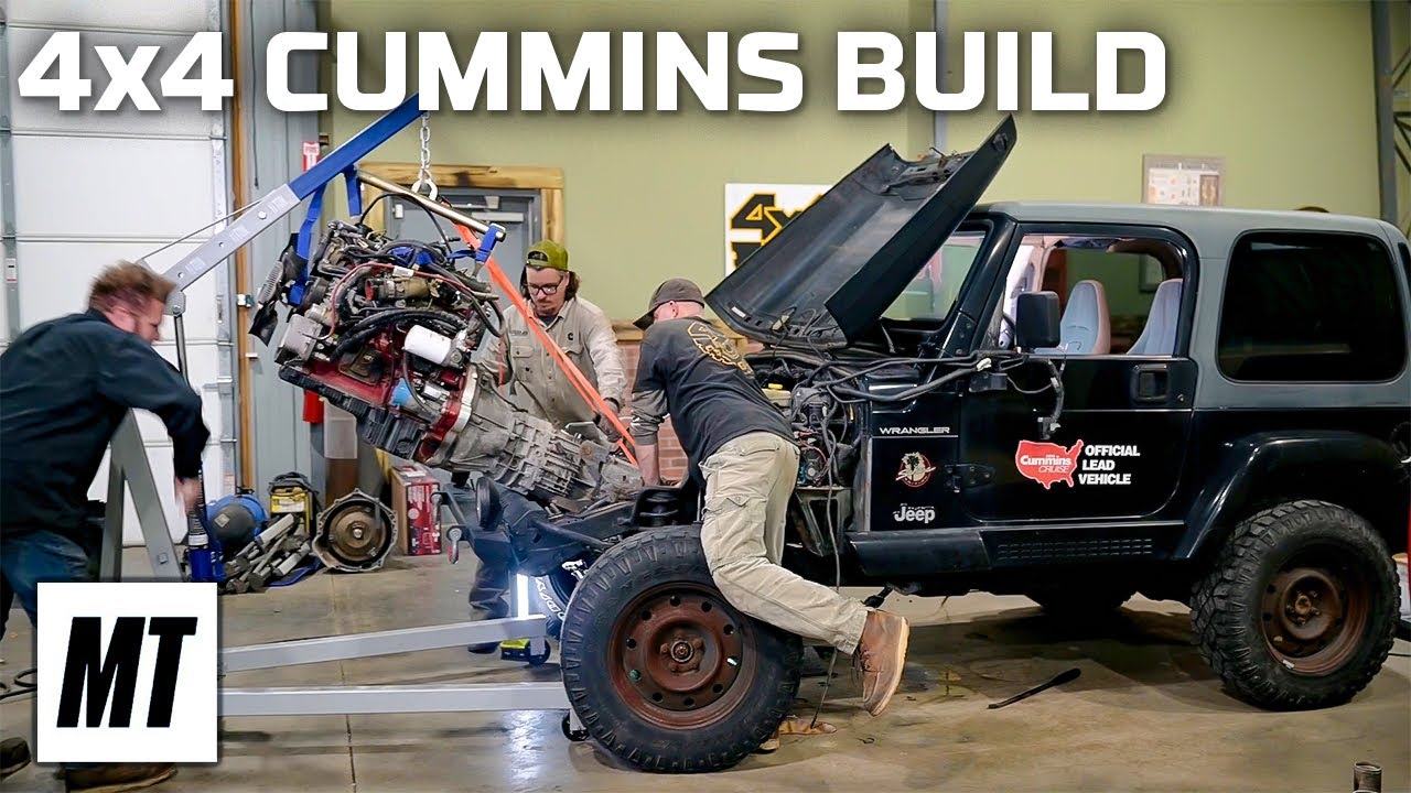 Cummins R2.8 Drivetrain Upgrade! Stretching TJ Body to LJ Frame! | 4×4 Garage Ep. 11 | MotorTrend Auto Recent