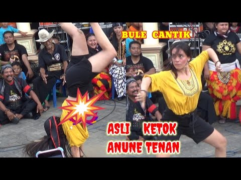 VIRAL❗BULE CANTIK NARI BUJANG GANONG ATRAKSI SALTO KEREN