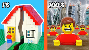 I simulated a LEGO APOCALYPSE...