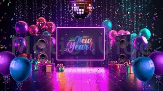Animated Background, Happy New Year, Neon New Year Party, Disco Vibes, Balloon Bash, Radiant Party