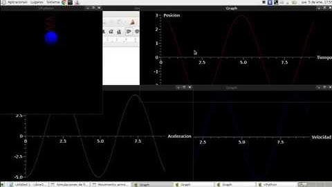 Conjunto de simulaciones usando VPython