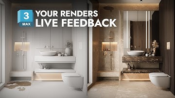 From Zero To Hero - Bathroom Rendering [3D WORKSHOP - Part 1/2]