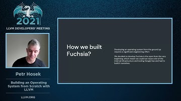 2021 LLVM Dev Mtg “Building an Operating System from Scratch with LLVM”