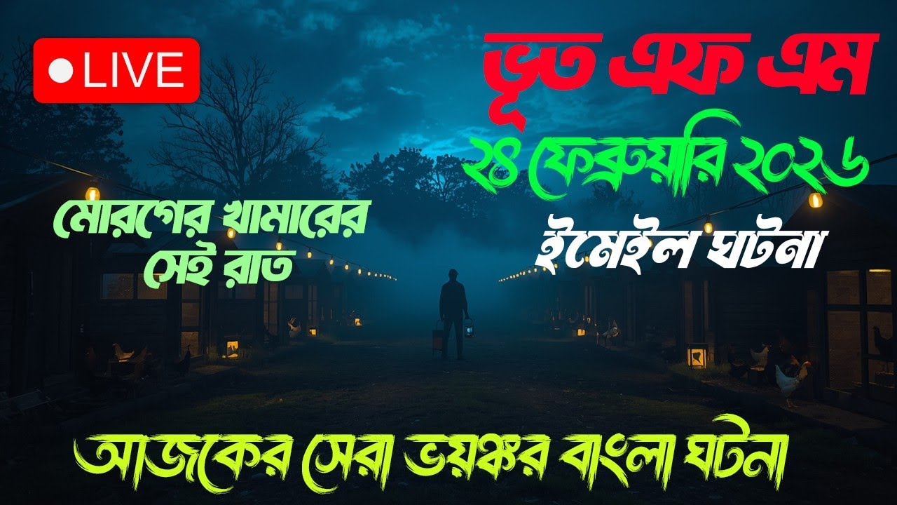 Bhoot fm | মর্গের খামারের সেই রাত! || Only Email Episode | horror story #Vutfm #bhootfm