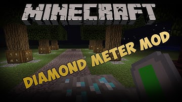 Minecraft Mods - Diamond Meter Mod (Minecraft 1.2.5)