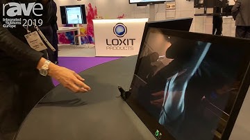 ISE 2019: Arthur Holm Exhibits DB2Share Tiltable, Retractable Monitor - Available 10" to 24"