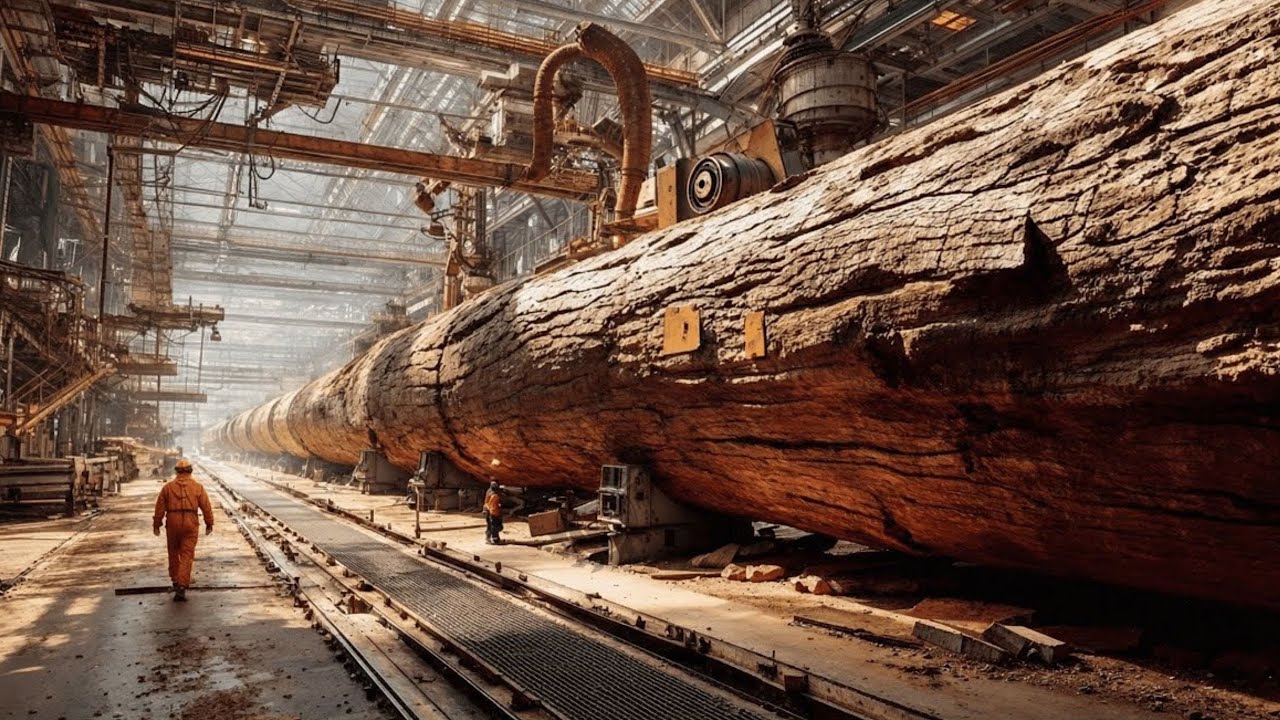 De Tronco a Mueble Fino: Dentro del Aserradero Más Grande de México