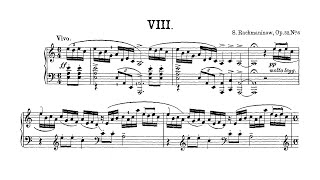 Rachmaninoff: Prelude Op. 32 No. 8 in A Minor - Anthony di Bonaventura, 1988