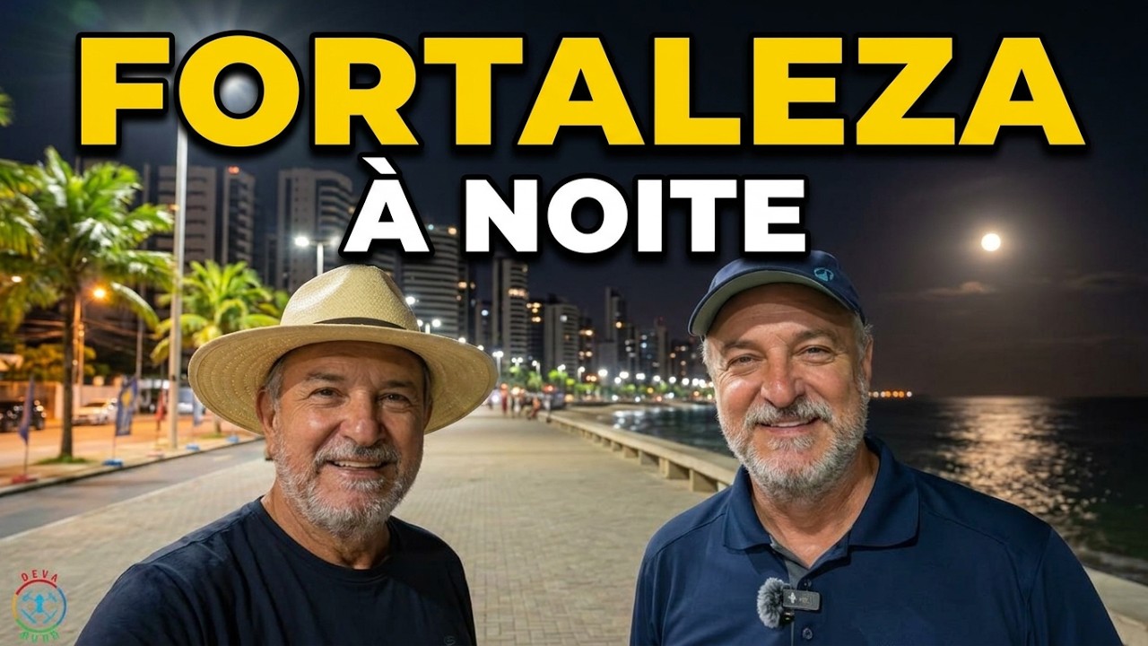 ORLA DE FORTALEZA À NOITE: O QUE FAZER NA BEIRA-MAR NO CEARÁ