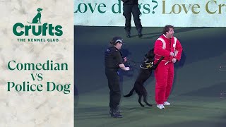 Sean Walsh Tries To Outrun A Police Dog